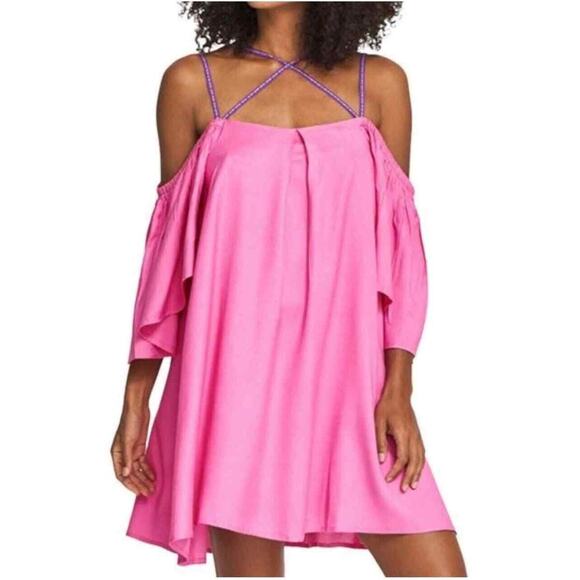 Pitusa Summer Night Dress in Pink Women’s Size Small - Picture 1 of 11
